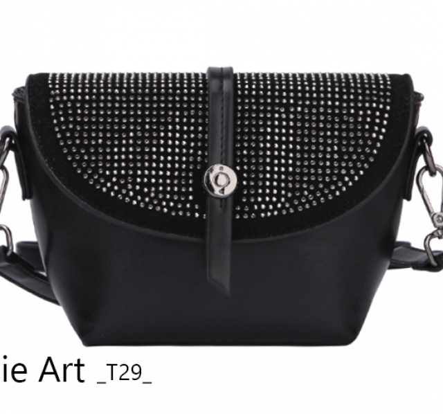 Túi xách nữ đeo chéo có đính đá sang trọng - Netmode - T29